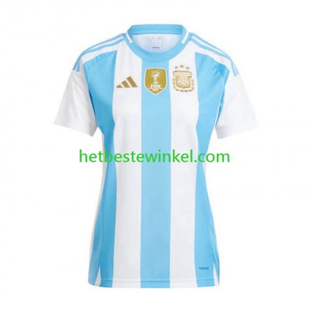 Argentinië Copa America Voetbalshirts Dames Thuis 2024